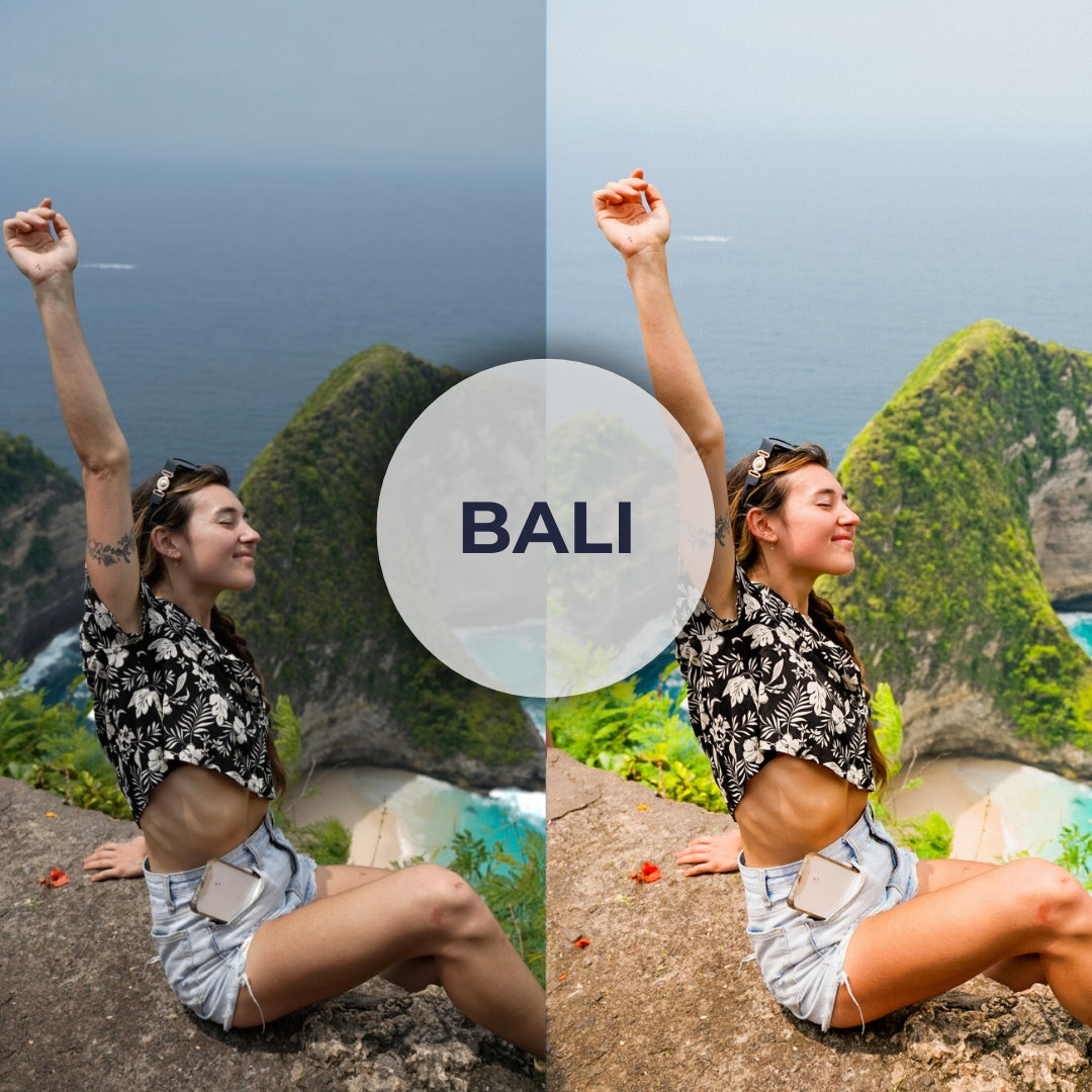 bali preset amélioration de photo lightroom editing pré reglage adobe upgrade pictures 