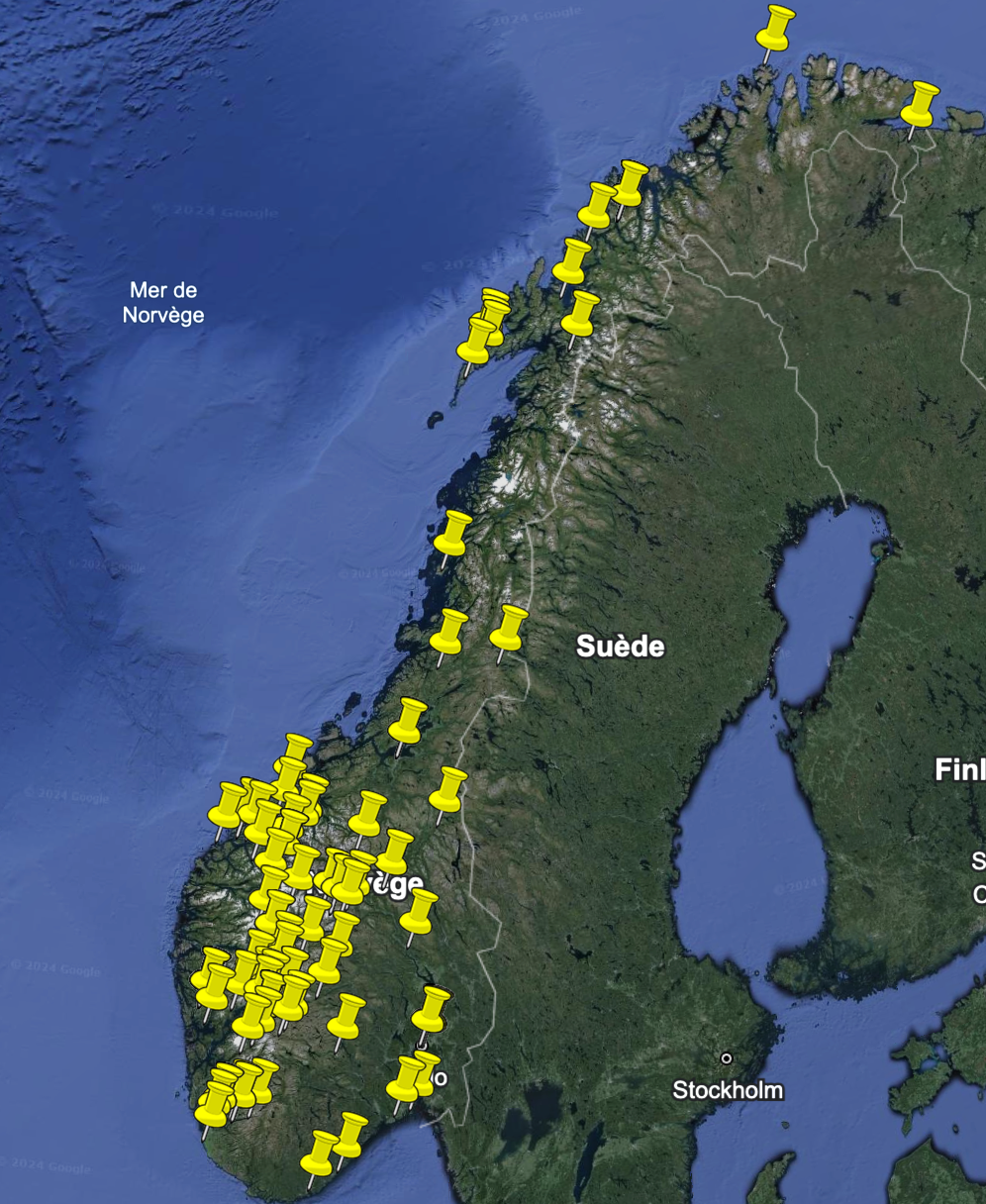 norvège road trip voyage itinéraire meilleurs chose a faire a ne pas manquer iles lofoten oslo lakslev tromso